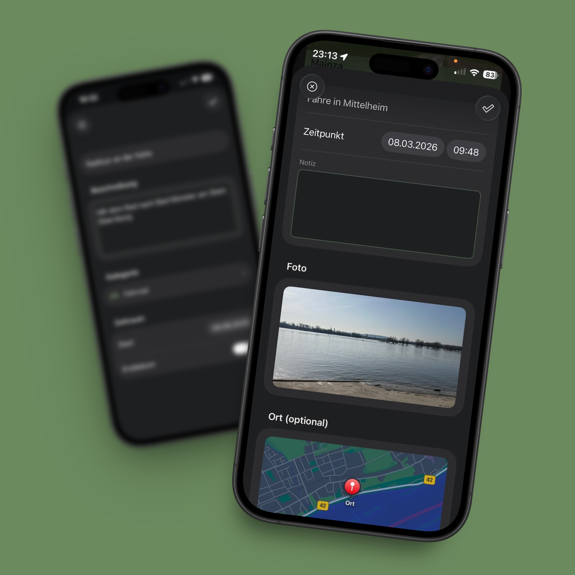 TRIPLAX Notizen und Fotos
